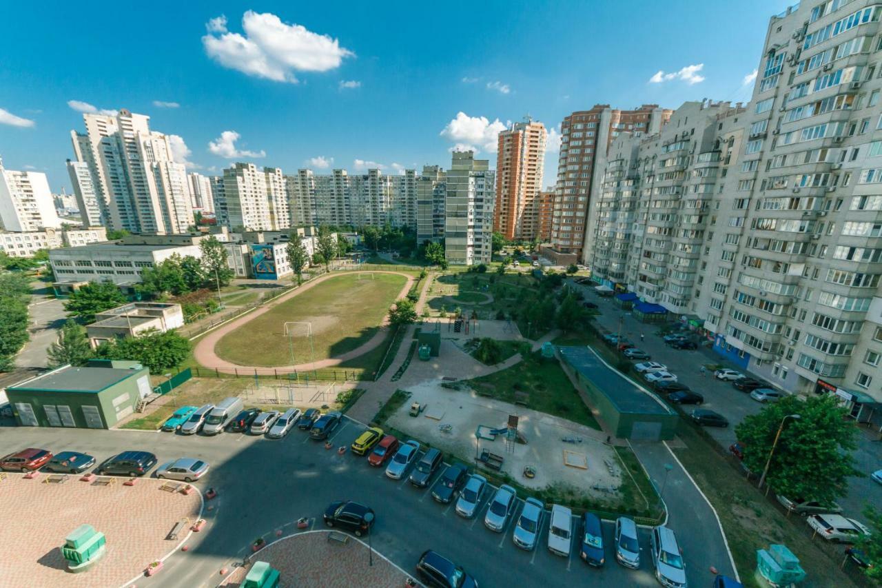 Люкс апартаменты с 3 комнатами Княжий затон Киев Экстерьер фото